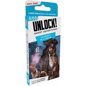 Comparateur de prix : Asmodee Jeu d'escape game Unlock Short adventure Les secrets de la pieuvre