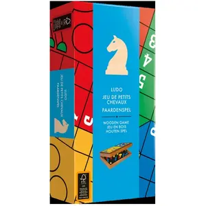 Asmodee Jeu de société Petits chevaux - jeu pliable  - Mixlore Jeu de société  - MIXJTB04ML  pas cher