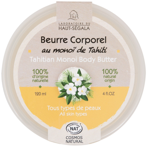 Comparateur de prix : Laboratoire du Haut-Ségala Beurre Corporel au Monoï de Tahiti 120 ml