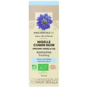 Haut-Segala Huile Végétale Biologique de Nigelle du Haut-Ségala 50ml pas cher