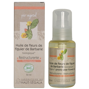 Laboratoire du Haut-Ségala HAUT-SEGALA Huile de fleurs de figuier de Barbarie BIO flacon 50 ml