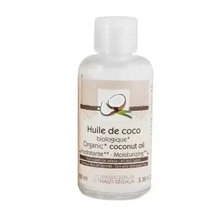 Haut-Ségala Les Huiles Végétales Coco Vierge Biologique 100ml pas cher