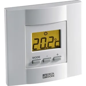 DELTA DORE Thermostat d'ambiance filaire Tybox 21 à touches pour chaudière
