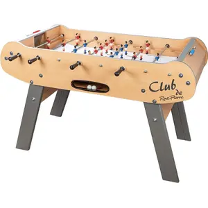 Baby Foot Club style café décor bois de hêtre René Pierre