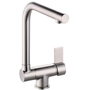 Comparateur de prix : EUROSANIT Mitigeur d'évier à bec basculant Esperanza inox brossé