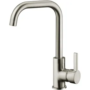 Comparateur de prix : Mitigeur d'Evier Haut Bec L Inox Brossé COLORADO by Eurosanit