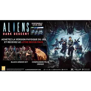Comparateur de prix : Focus Jeu PS5 - Aliens: Dark Descent - Action - Mars 2022 - En boîte