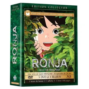 Coffret Ronja fille de brigand Edition Collector Limitée Combo Blu-ray...