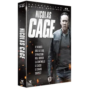 Comparateur de prix : Metro Coffret Nicolas Cage 8 Films DVD