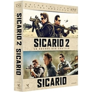 Comparateur de prix : Metro Coffret Sicario et Sicario 2 La Guerre des cartels Blu-ray