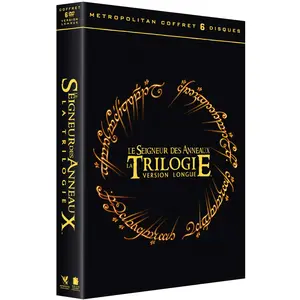 Comparateur de prix : Metro Coffret trilogie le seigneur des anneaux version longue, 3 films