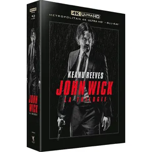 Comparateur de prix : Metro Coffret John Wick La Trilogie Edition Simple Blu-ray 4K Ultra HD