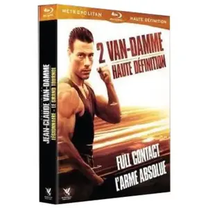 Metro Coffret Jean-Claude Van Damme 2 films Blu-ray pas cher
