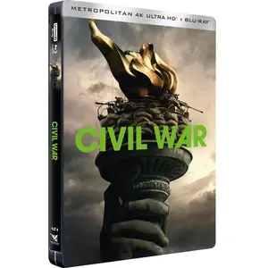 Comparateur de prix : METROPOLITAN FILMEXPORT Civil War Édition Limitée Steelbook Blu-ray 4K Ultra HD