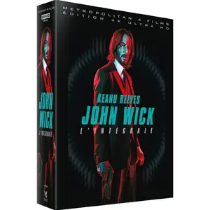 Comparateur de prix : METROPOLITAN FILMEXPORT Coffret John Wick 1 à 4 Blu-ray 4K Ultra HD