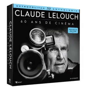 METROPOLITAN FILMEXPORT Coffret 60 ans de cinéma : Anthologie Claude Lelouch Nouvelle Édition Limitée Blu-ray