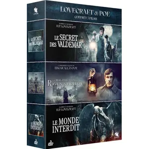 Comparateur de prix : CONDOR ENTERTAINMENT Coffret Lovecraft et Poe : Les maîtres de l'horreur gothique DVD