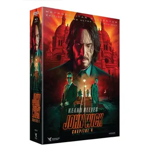 METROPOLITAN FILMEXPORT John Wick : Chapitre 4 Édition Collector Limitée Steelbook Blu-ray 4K Ultra HD