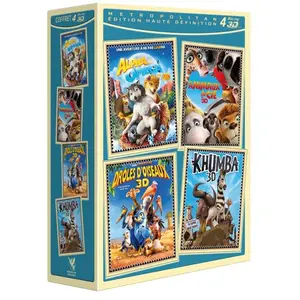 Metro Coffret Enfant 4 films Edition limitée Blu-ray 3D Blu-ray