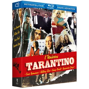Seven 7 Cnt Sang froid - Reservoir Dogs - True Romance - Killing Zoe - Coffret Blu-Ray
