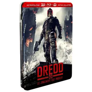 Comparateur de prix : Metro Dredd Edition Stellbook Collector Combo Blu-ray 3D DVD
