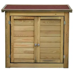 CEMONJARDIN Armoire de rangement en bois Lisboa petit modèleVendu parnature-et-decouvertes