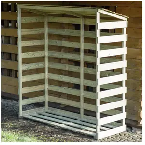 Comparateur de prix : CEMONJARDIN Cémonjardin - Abri bûches en bois Chamonix - 1,5 stères