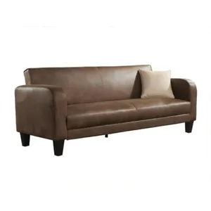 Vente-Unique Canapé convertible INICIO - MARQUE - 3 places - Style vintage - Microf... pas cher