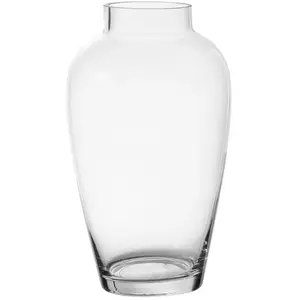 Sia Deco Vase décoratif en verre transparent H27 pas cher