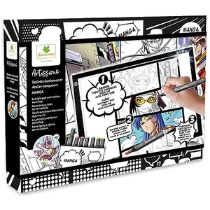 Comparateur de prix : Sycomore XXL Tablette Lumineuse et atelier marqueurs - Manga