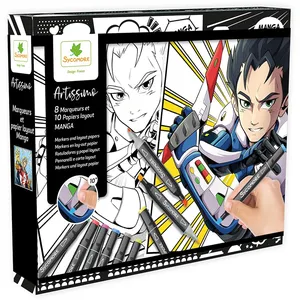 Artissimo - gm layout et marqueurs ¿ manga garcon Au Sycomore