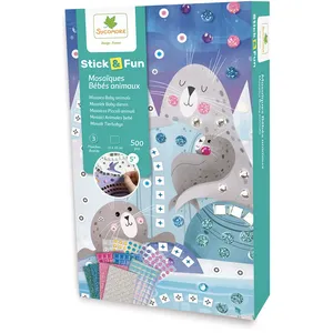 Comparateur de prix : Non communiqué Stick n Fun 3 Mosaiques bebe animaux