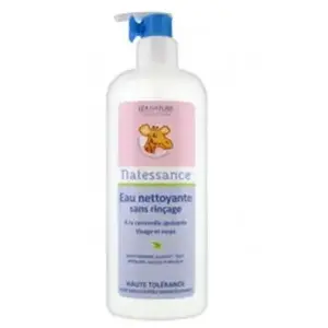 Comparateur de prix : Natessance Bébé Naturel Eau Nettoyante Sans Rinçage 500ml