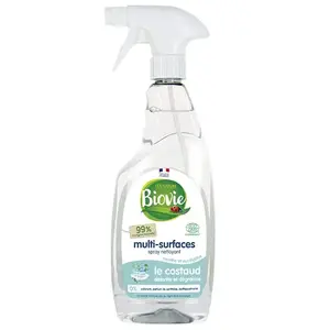 Comparateur de prix : Biovie Entretien Multi-Usages Spray Nettoyant Menthe Eucalyptus 750ml