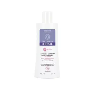 JONZAC Reactive lait dermo-nettoyant haute tolérance bio flacon 200ml pas cher
