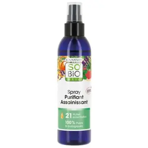 Spray habitat purifiant assainissant - 21 huiles essentielles bio - 200 ml
