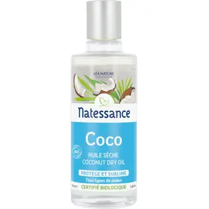 Comparateur de prix : Natessance Huile Sèche Coco Bio - Protège Et Sublime - Natessance - Huile