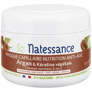 Comparateur de prix : Natessance - Masque capillaire nutrition - Argan & Kératine végétale 200ml
