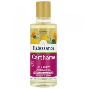 Natessance Huile Carthame Bio 100ml pas cher