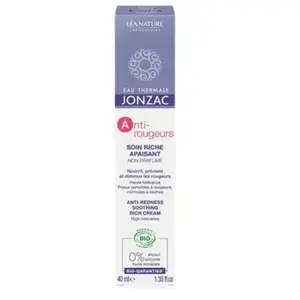 Comparateur de prix : Eau Thermale Jonzac Anti-Rougeurs Soin Riche Apaisant Bio 40ml