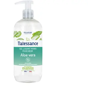 Comparateur de prix : Natessance Gel Lavant Mains Fraîcheur Aloe Vera 500ml