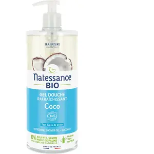 Comparateur de prix : Natessance - Gel douche rafraîchissant Eau de Coco