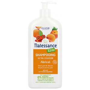 Comparateur de prix : Natessance - Shampoing enfant Ultra douceur Bio - Abricot - 500 ml