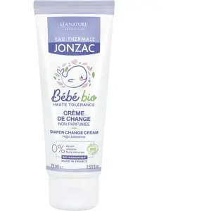 Comparateur de prix : EAU THERMALE JONZAC Crème de Change Bébé Bio 75 ml - Lot de 4