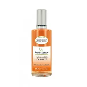 Natessance - Huile De Carotte - Effet Bonne Mine - Flacon de 100 ml pas cher