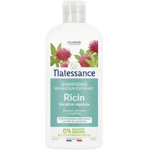 Comparateur de prix : Natessance Shampooing Réparateur Fortifiant Ricin 250ml