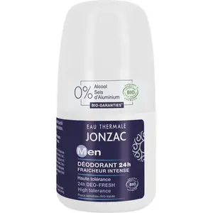 Comparateur de prix : Eau Thermale Jonzac Men Déodorant Fraîcheur Intense 24h Bio 50ml