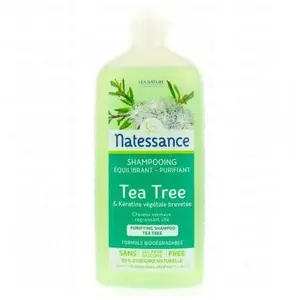 Comparateur de prix : Natessance Shampooing Équilibrant Purifiant Tea Tree 250ml