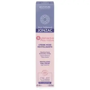 Comparateur de prix : JONZAC Sublimactive peau mature - Crème rose revitalisante bio 40ml