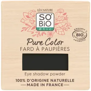 Comparateur de prix : SO BiO étic - Pure Color Fard à paupières 3 ml Noir unisex